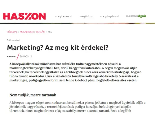 Haszon Magazin